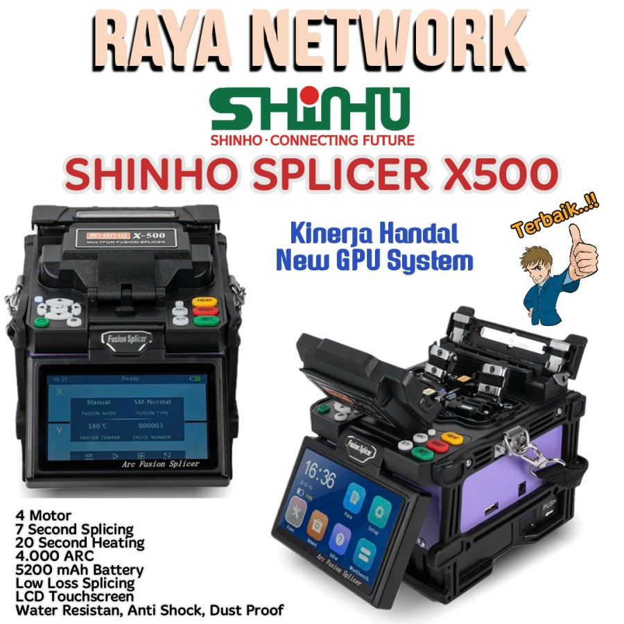 SHINHO Splicer X500