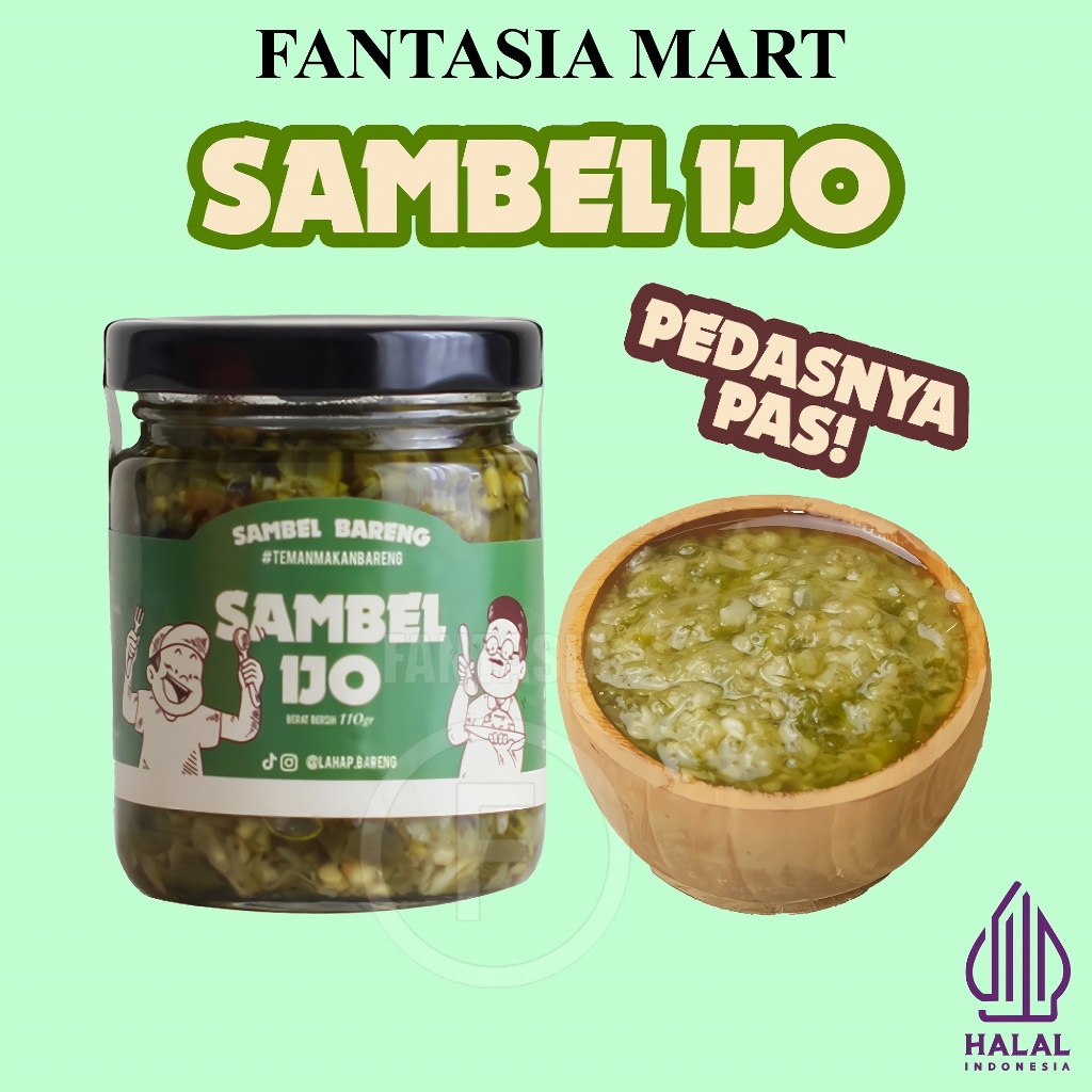 

SAMBEL BARENG SAMBAL PEDAS IJO JAR FUN CORNER DENGAN PAKING AMAN