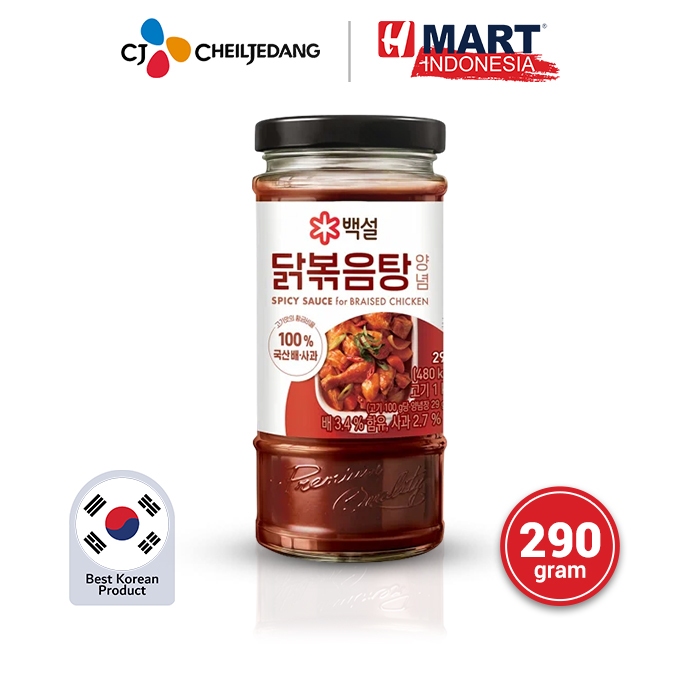 CJ BEKSUL Spicy Sauce for Braised Chicken - Saus Pedas Rebusan Ayam 290g