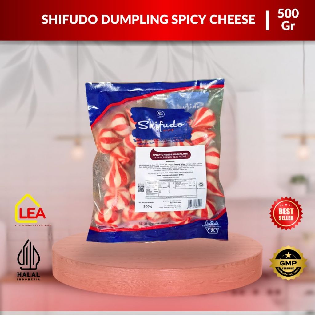 

Shifudo Dumpling Spicy Cheese 500gr