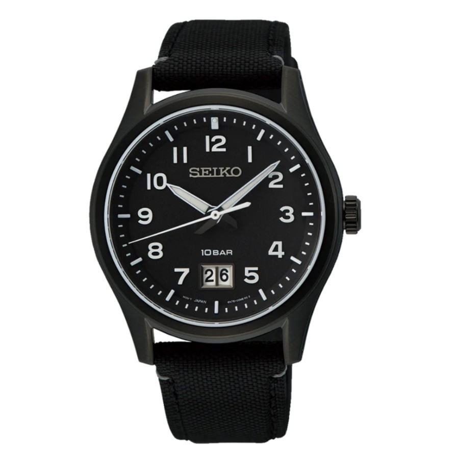 Seiko Pria SUR571P1 SUR571 Quartz Sapphire Black Dial