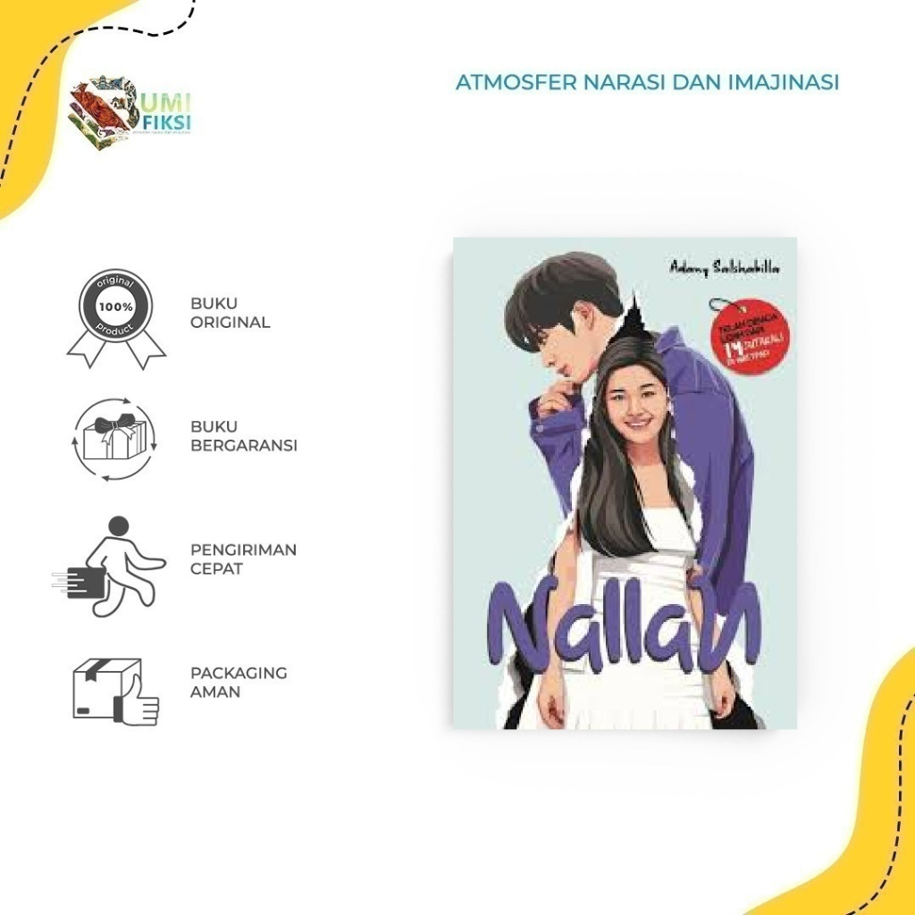 [ PROMO ] BUKU NOVEL - NALLAN BY ADANY SALSHABILLA  - BUMI FIKSI