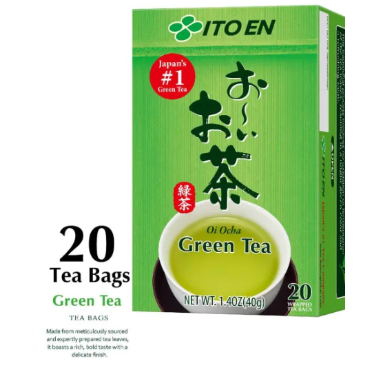 

ITO EN Oi Ocha Genmaicha Green Tea Bags 100% Original Japan [JP]