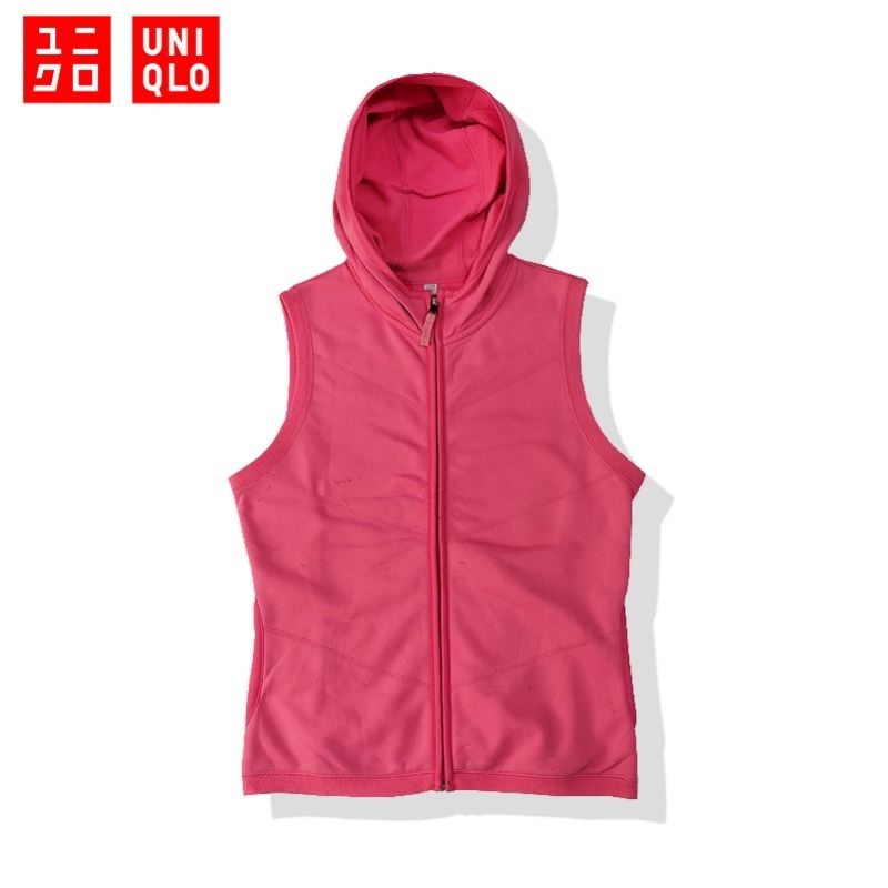 UNIQLO VEST HOODIE SECOND