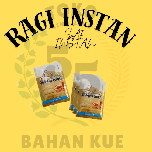 

Ragi Instant Saf Instant Kemasan Sacher 11gr