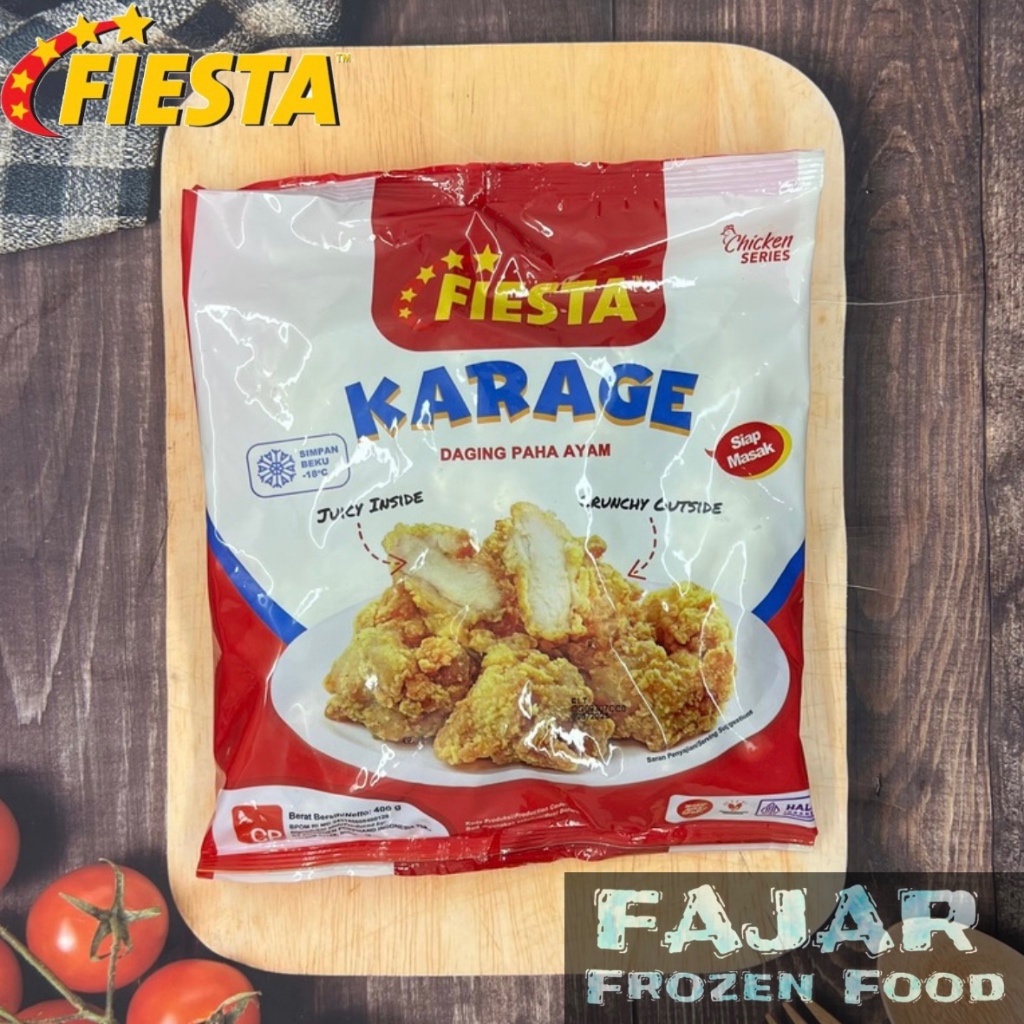 

FIESTA KARAGE 400GR | FIESTA DAGING PAHA AYAM 400GR