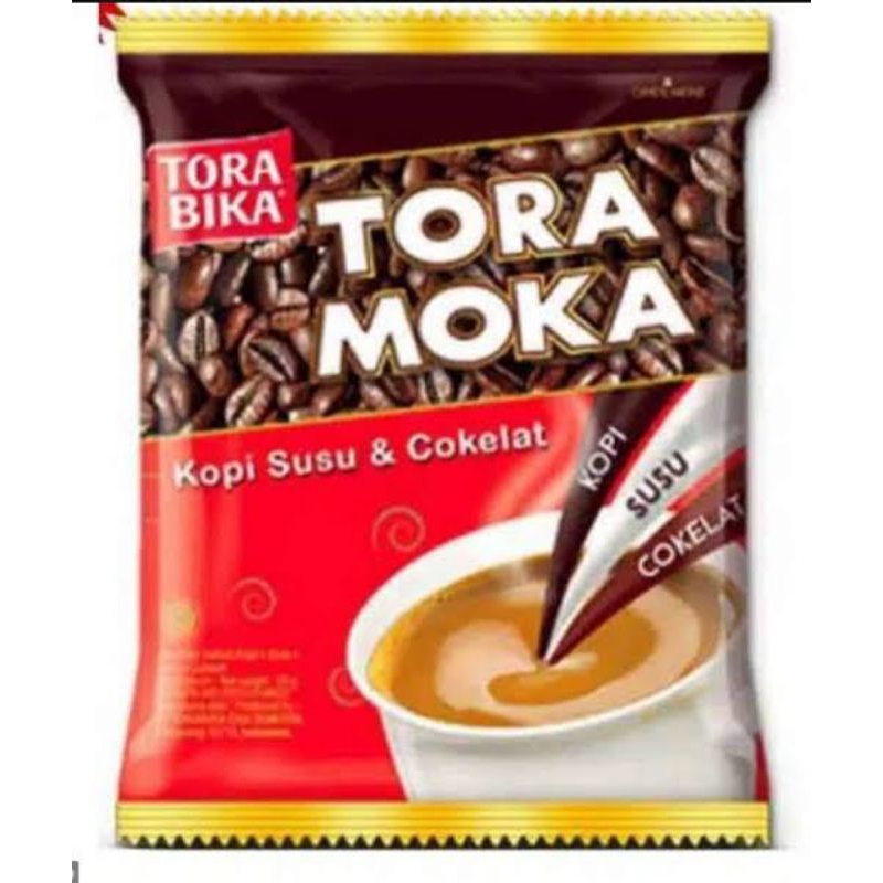 

TORABIKA/ TORA BIKA/ TORA MOKA/ TORAMOKA 1 RENCENG/KOPI TORA MOKA