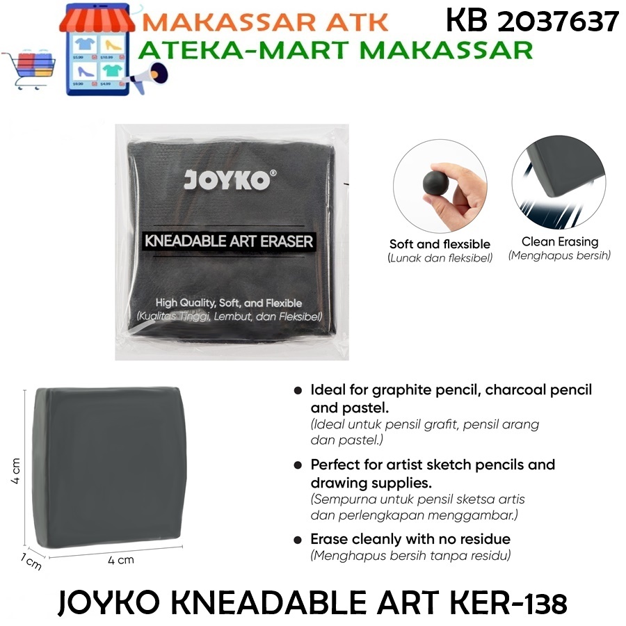 

[1PCS] JOYKO KNEADABLE ART KER-138 PENGHAPUS