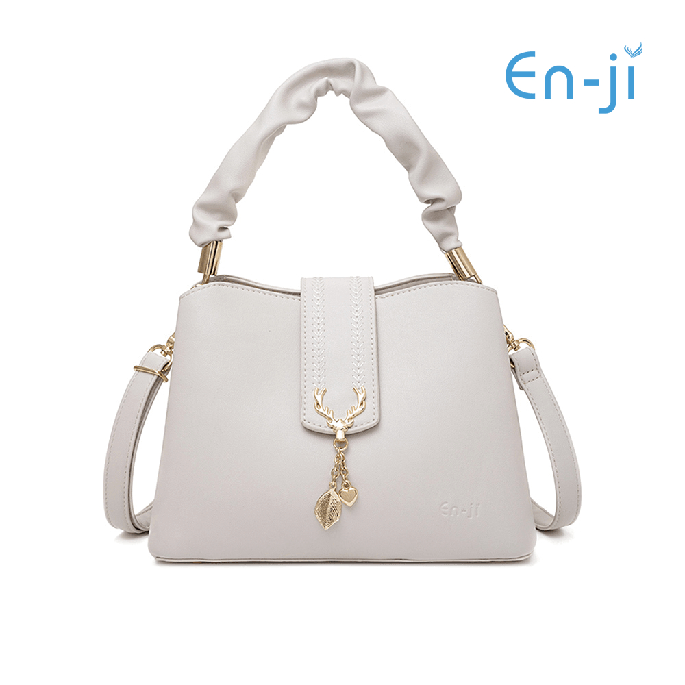 En-ji Sassi Handbag - Ivory