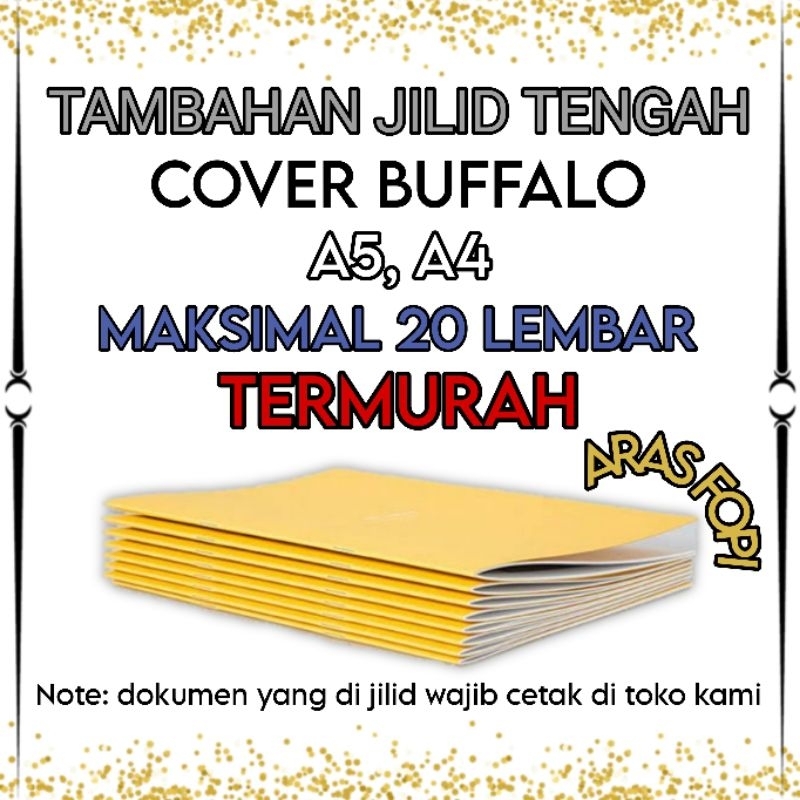 

[READY] TAMBAHAN JILID STAPLES BUKU TENGAH A5 A4 COVER BUFFALO TERMURAH CETAK PRINT BUKU SAKU ONLINE TERBAIK