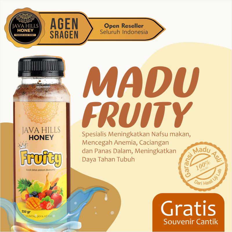 

Madu Fruity Java Hills honey