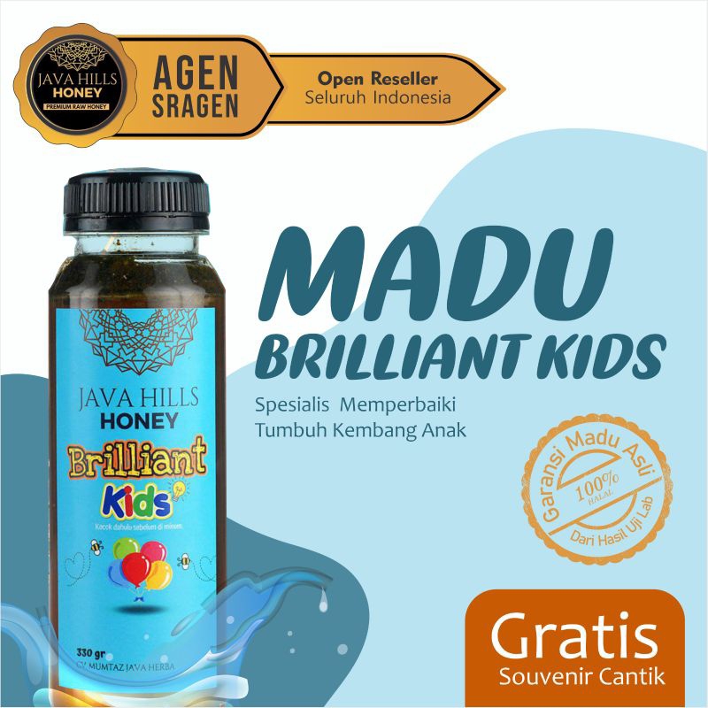

Madu Brilliant kids Java Hills Honey