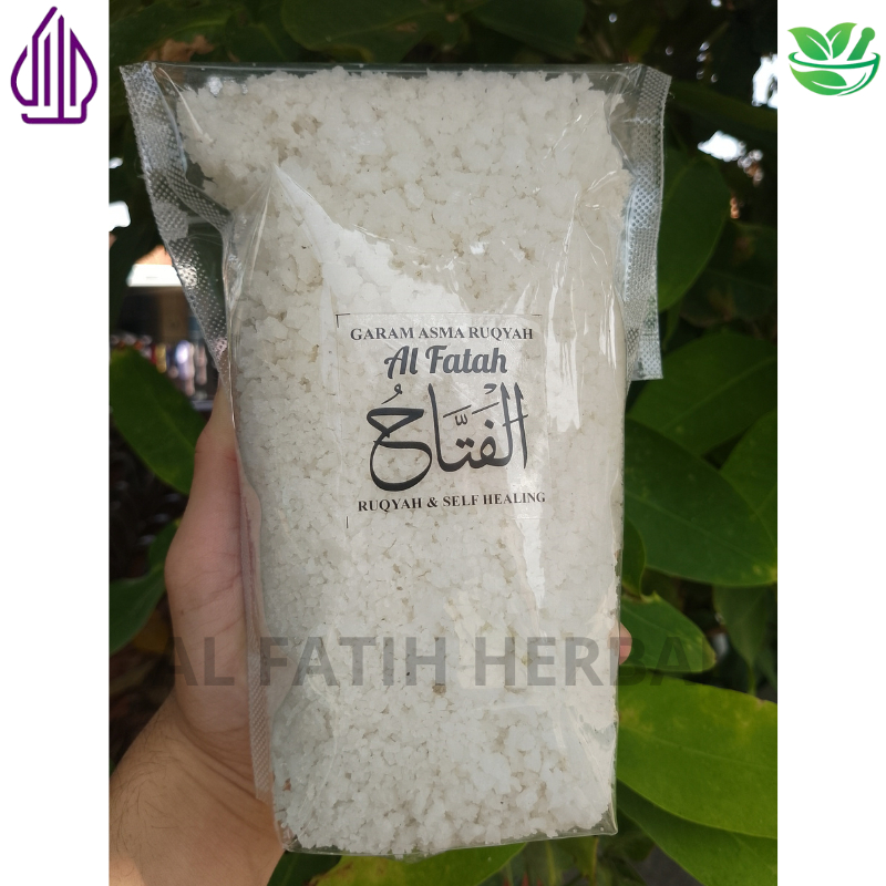 

Garam Ruqyah Al-Fatih 1 Kilo ( 1000 Gram ) untuk Netralisir Energi Negatif & Sihir