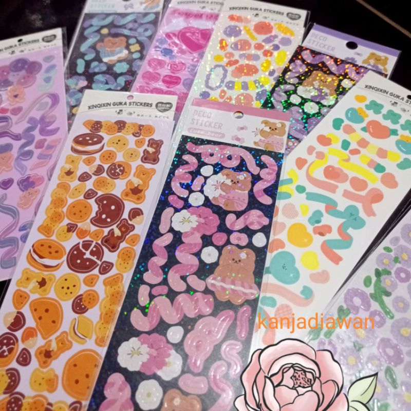 

Stiker Hologram Aesthetic Deco Journal Sticker Estetik