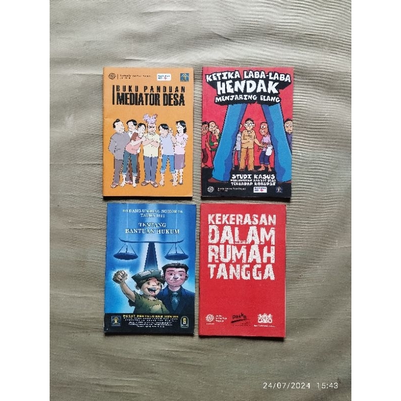 Buku Hukum Justice For The Poor Projects: Buku Panduan MEDIATOR DESA, KETIKA LABA - LSBA HENDAK MENJ