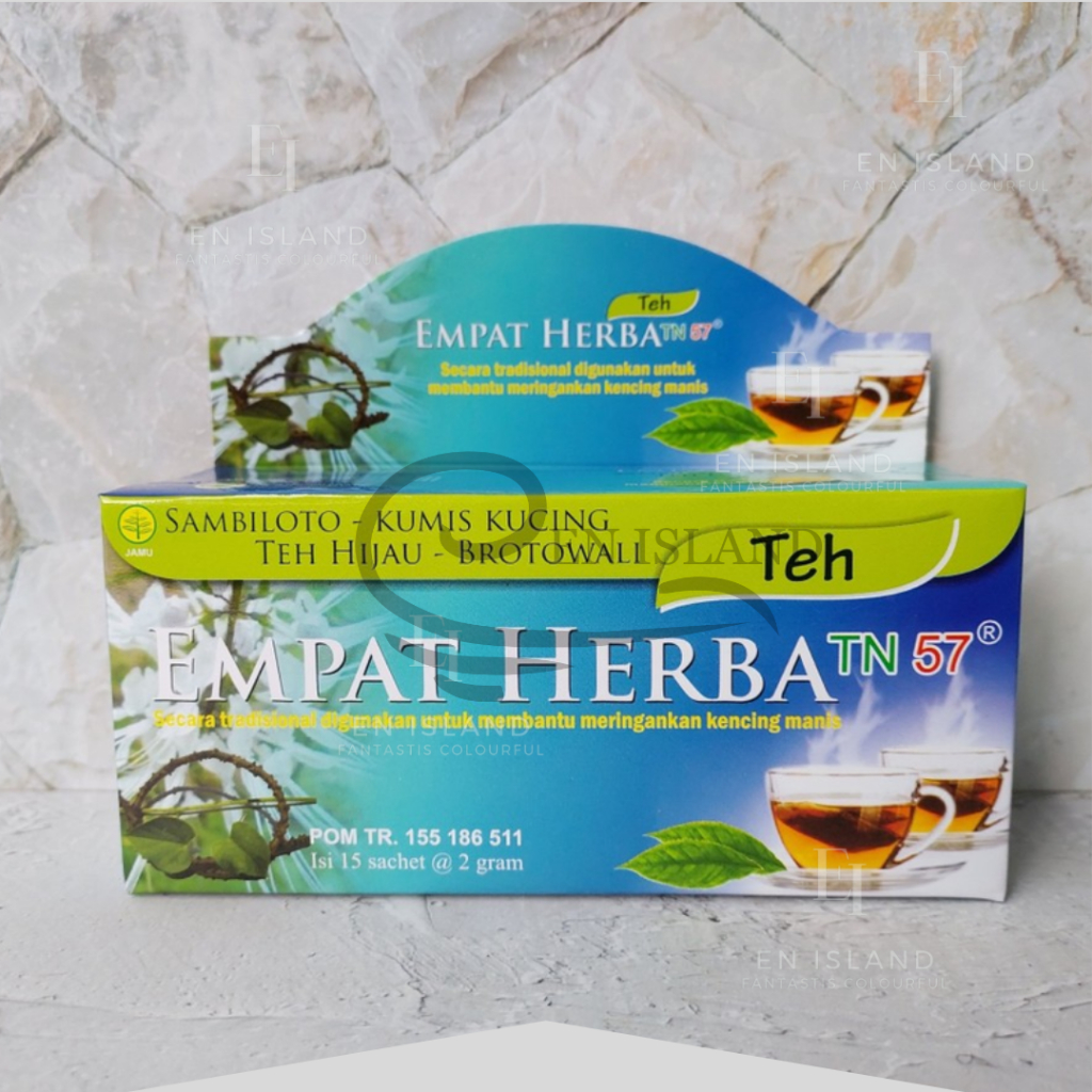 

Teh Empat Herba / Teh Celup Empat Herba TN 57 isi 15 sachet Meringankan kencing sweet