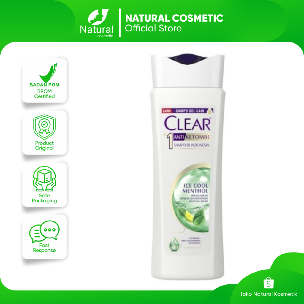 Clear Anti Dandruff Shampoo Ice Cool Menthol