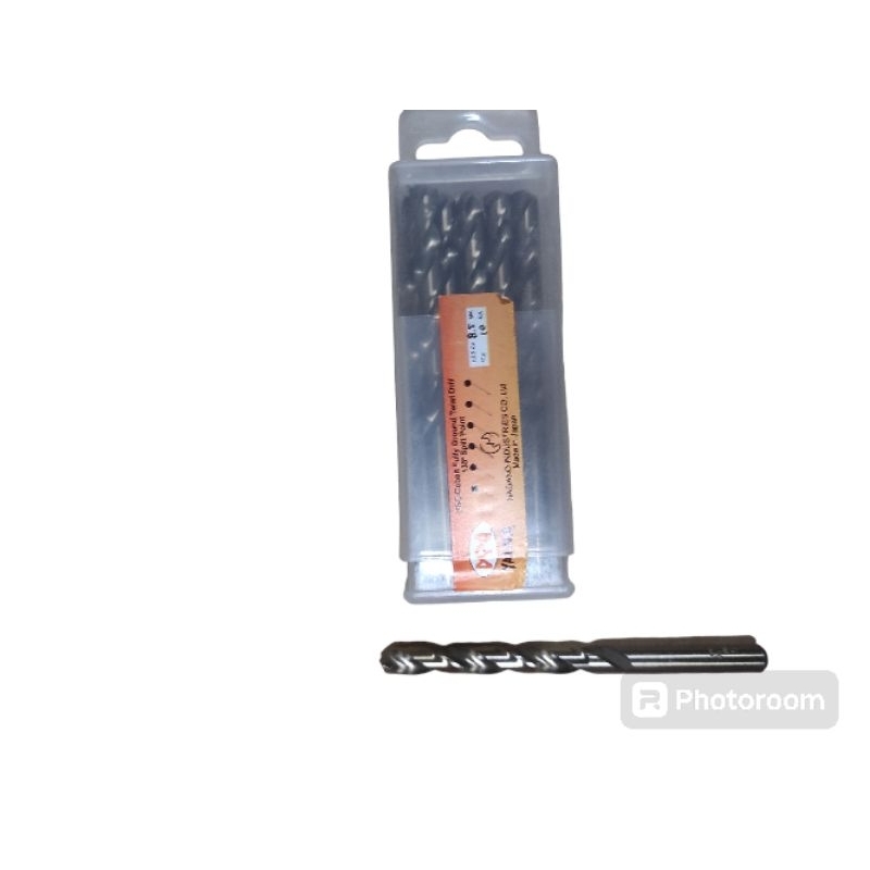 Mata bor Yaiwa 8 mm, hss cobalt straight shank.