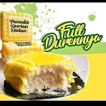 

Pancake Durian Medan Premium ( isian full durian)