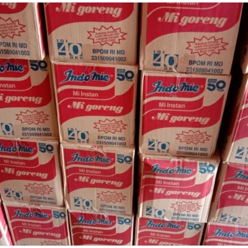 

Indomie Goreng 1 Dus isi 40pcs