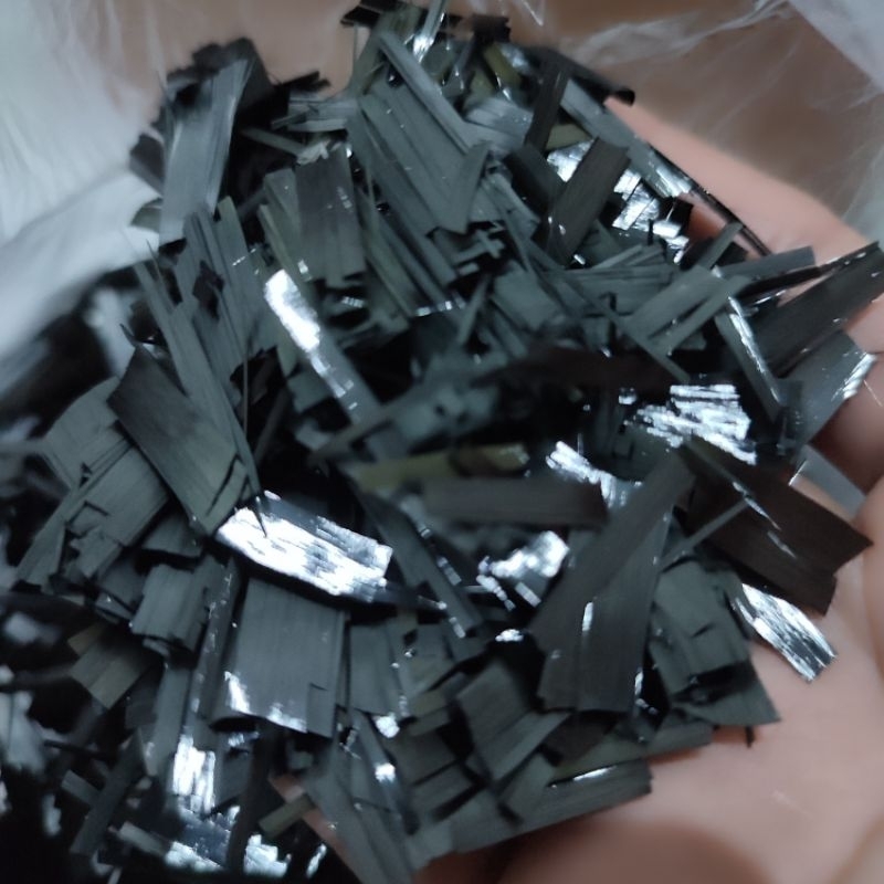 Carbon Forged Chopped Serat Carbon Mengkilap 50 Gram