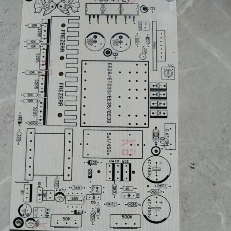 KODE L46J PCB setrum pdc 4fet fiber