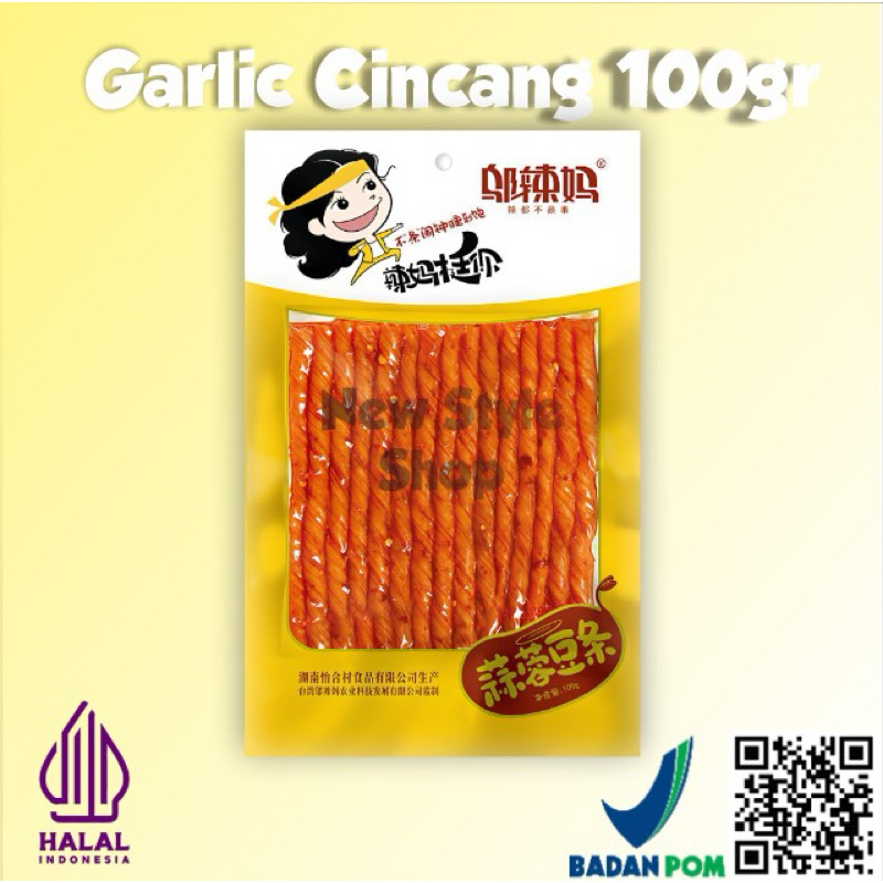 

[ HALAL ] BPOM WULAMA SNACK LATIAO VEGETARIAN Garlic Cincang 100GR / LATIAO / LATIO / LATIAO HALAL