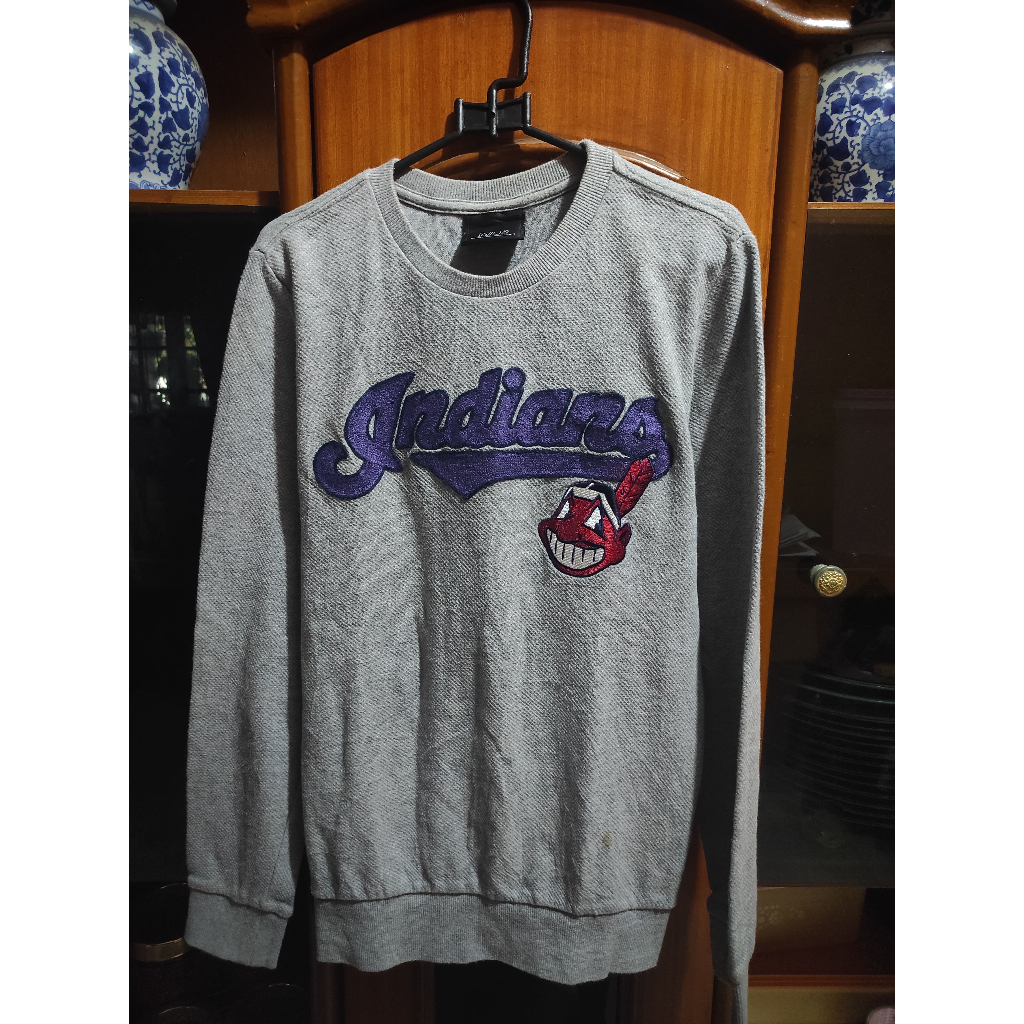 MLB INdiAns Big Logo Bordir