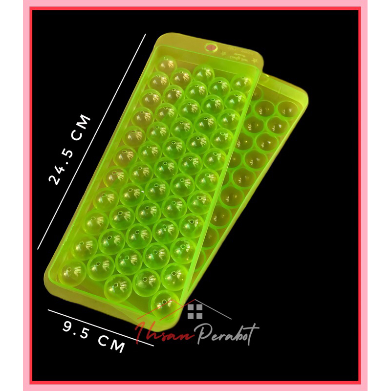 Cetakan Es Telur Walet / Cetakan Es Jelly Ager / Cetakan Es Bola kecil