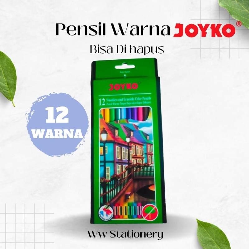 

PENSIL WARNA JOYKO 12 WARNA PANJANG