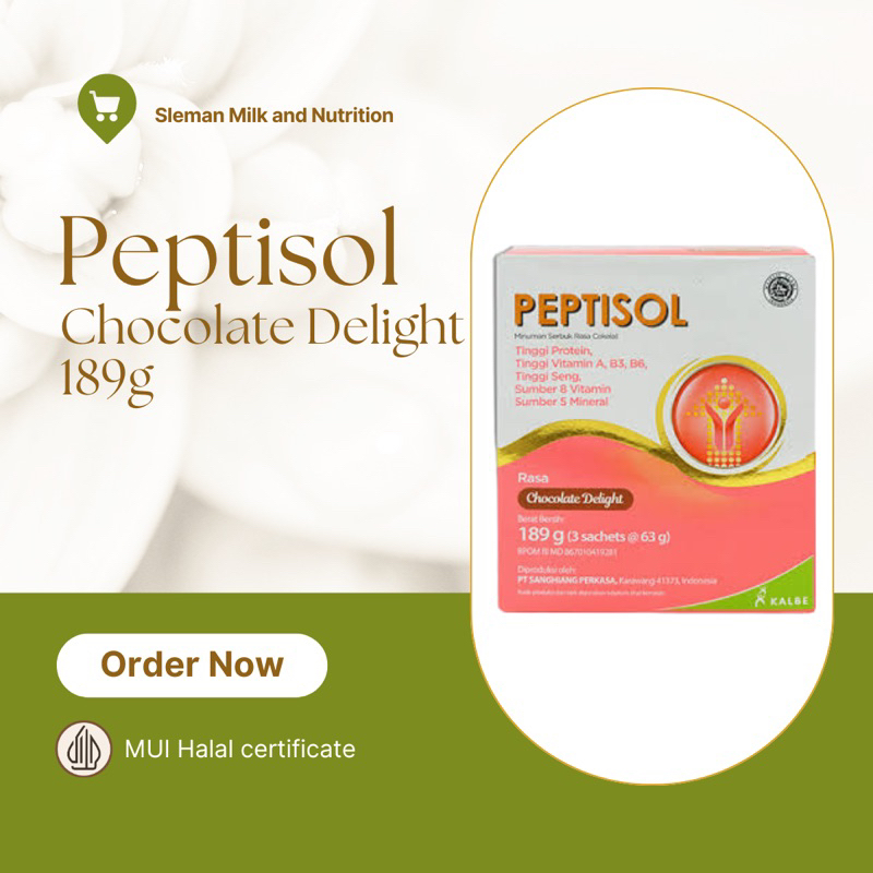 

Peptisol Chocolate Delight 189g