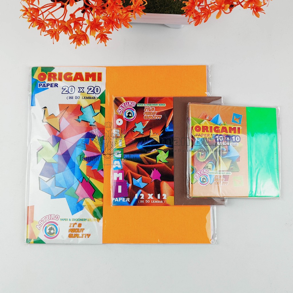 

Origami Kertas Lipat Asturo 20x20cm 50Lembar