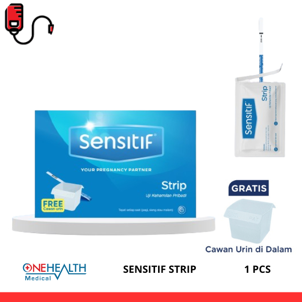 Sensitif Strip Test pack Alat Uji Kehamilan Hamil 1 Pcs