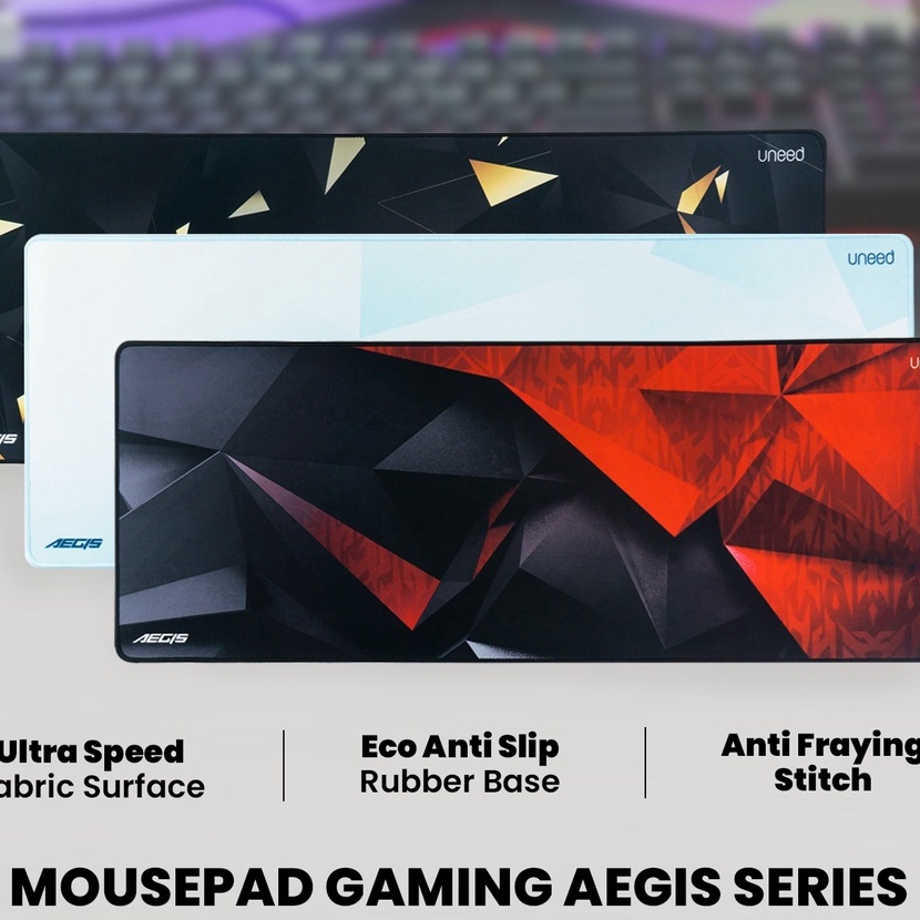 Termurah UNEED Mousepad Gaming Aegis Speed Edition