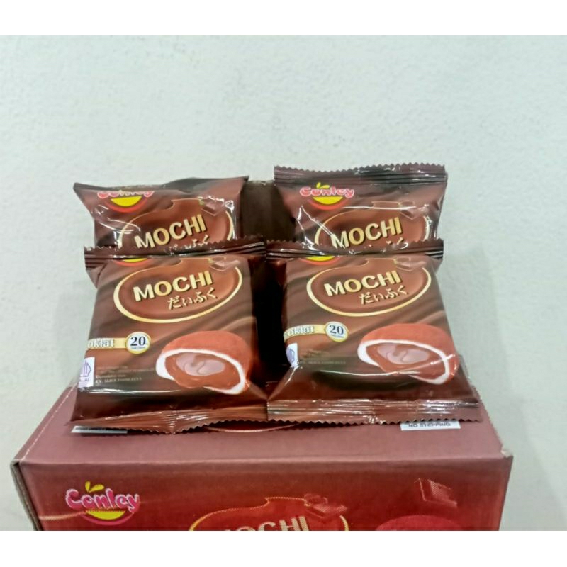 

snack mochi conley cokelat