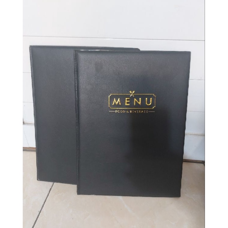 

KODE Y1L3 Cover Menu Resto Cafe A4 Praktis