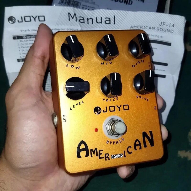 Efek gitar joyo american sound