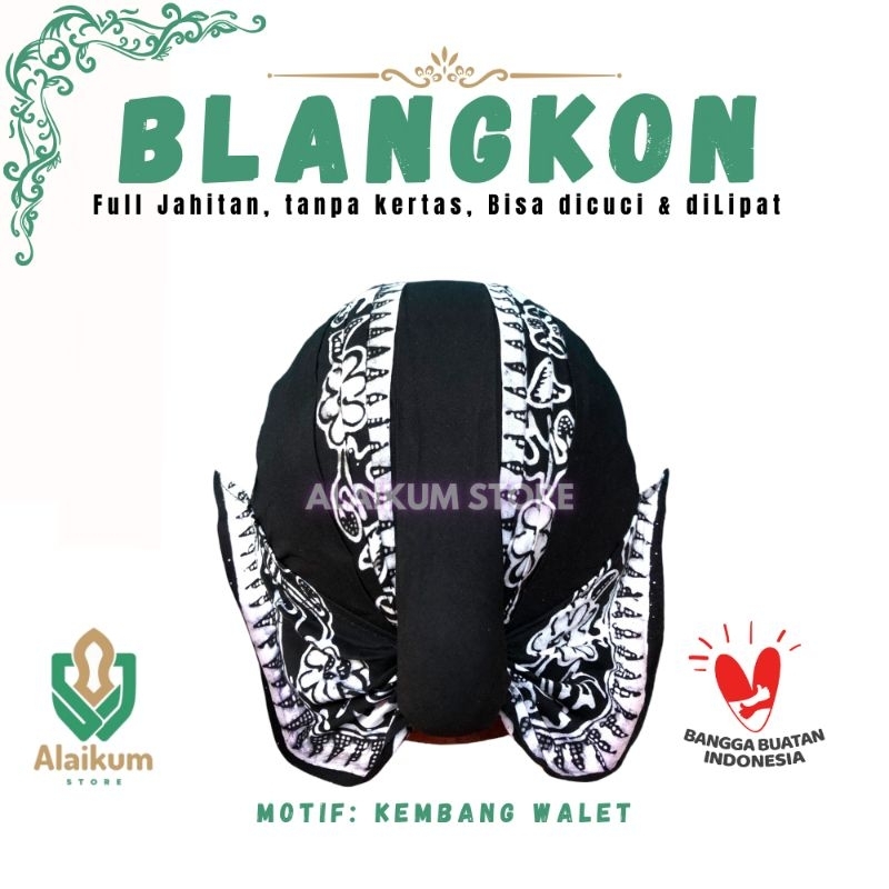 BLANGKON MOTIF | BLANGKON ALUSAN FULL JAHITAN | BLANGKON JOGJA |  BLANGKON TAHAN AIR  | BLANGKON JOG