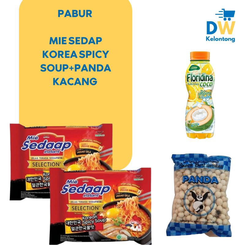 mie sedap/mie instan/DW Kelontong