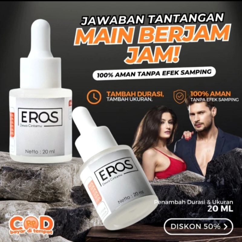 EROS Tetes Pria Perkasa Original Eros Dewa Cintamu AMAN