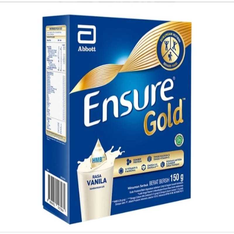 

Nutrigizi | Abbott Ensure Gold 150 gram Susu Bergizi Tinggi Untuk Dewasa