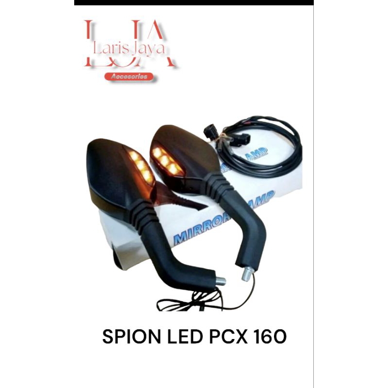 Kaca Spion Led Lampu Sein Honda PCX 160 Led Aksesoris Resmi Honda