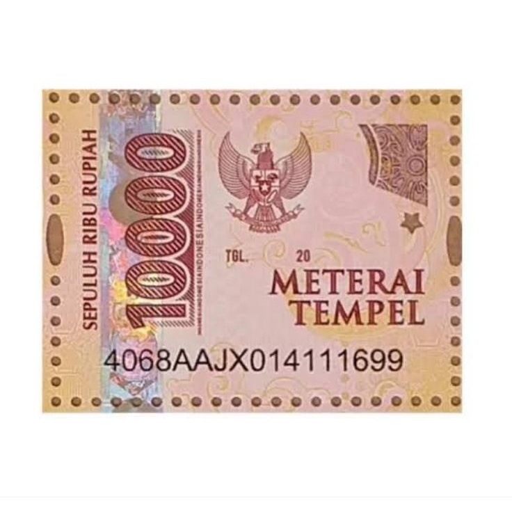 

New Mart Materai tempel 1
