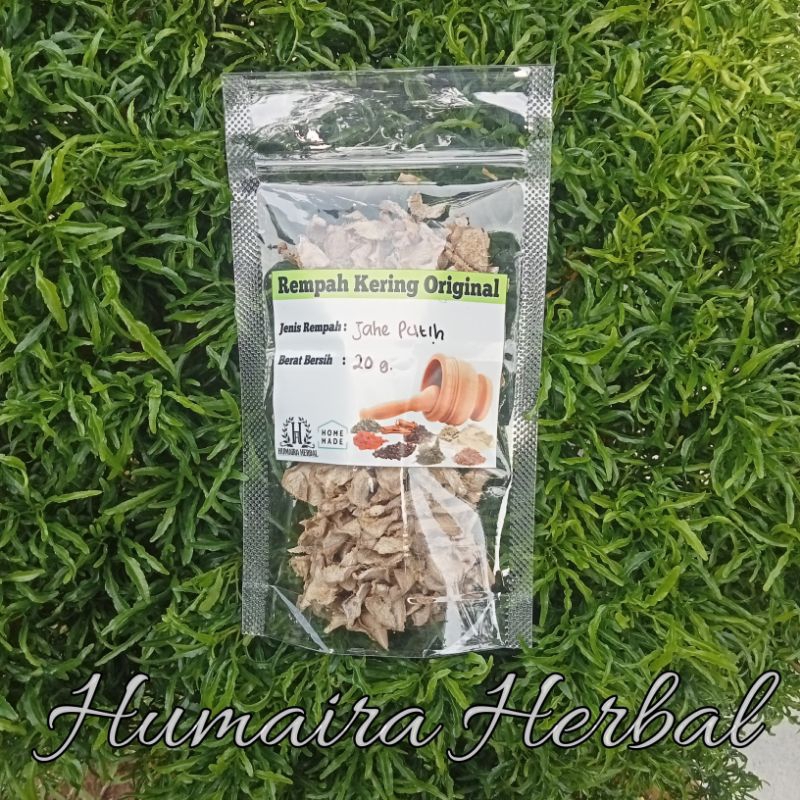 

Jahe Putih Iris Kering Obat Herbal Alami 20gr Rempah Iris Kering Ramuan