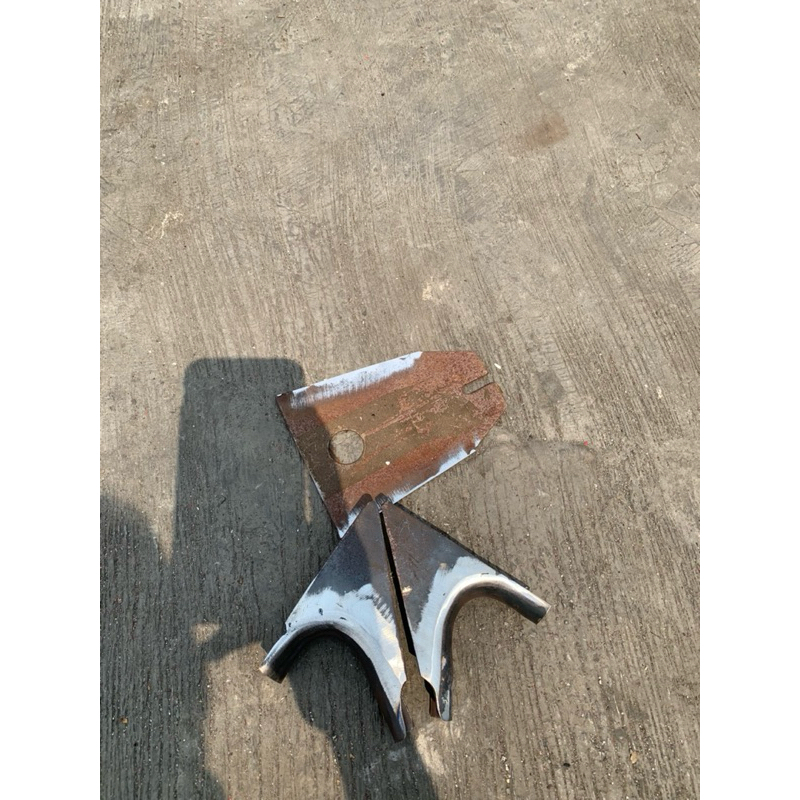 manisan sudut belakang gl100 minimalis set plat rangka