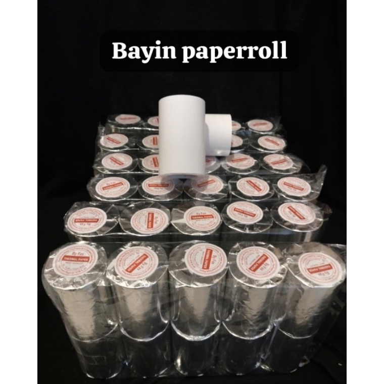 

Lariza Kertas kasir thermal edc bluetooth 58x4 paket 1 Roll