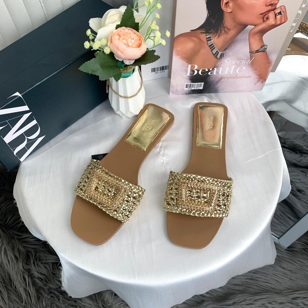 SANDAL WANITA ZARA S 4307 FLAT PREMIUM