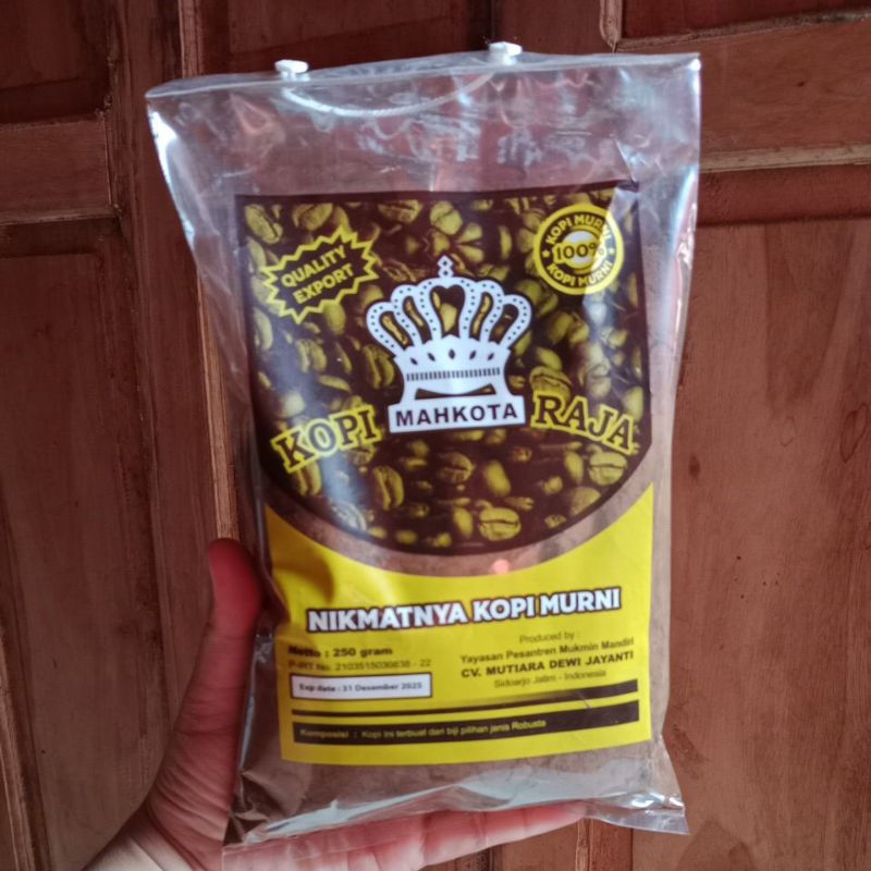 

250gr Kopi bubuk murah Coffe bubuk robusta by mahkota Kopi rumahan ala robusta kopi bubuk enak termurah Coffee