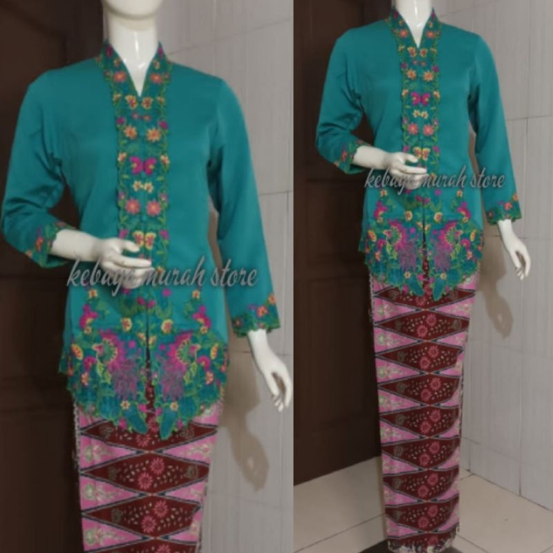 KEBAYA ENCIM SUPER JUMBO KEBAYA ENCIM DEWASA SET BAWAHAN ROK TUMPAL