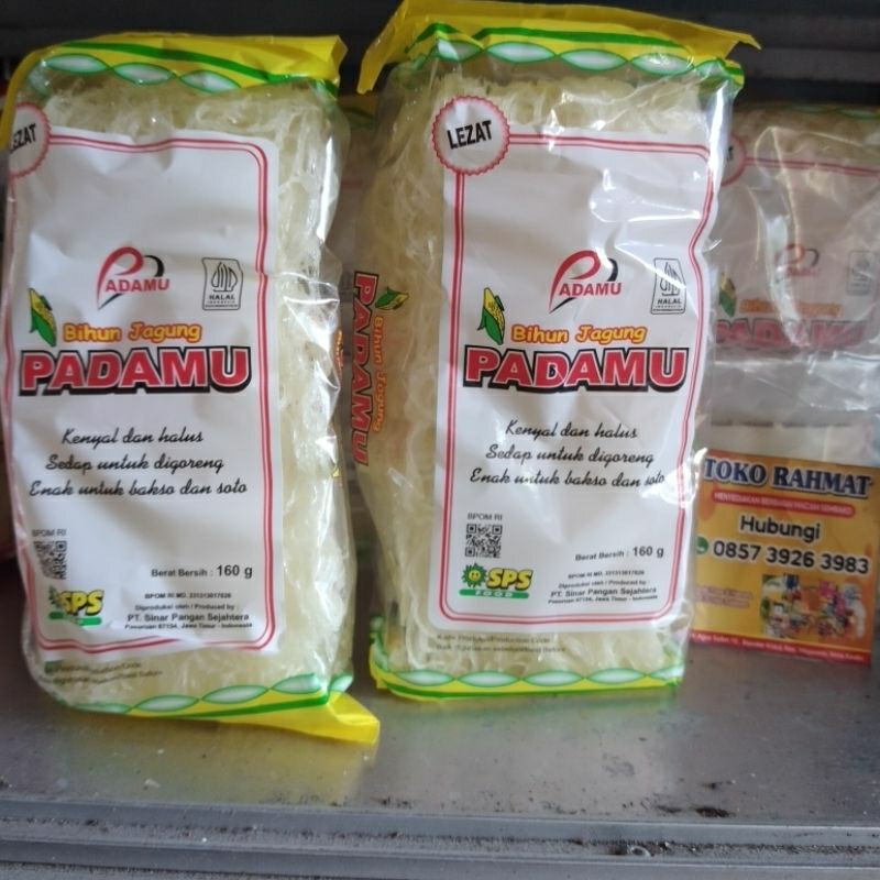 

Mie Bihun Jagung Padamu 160 gr dan 320 gr